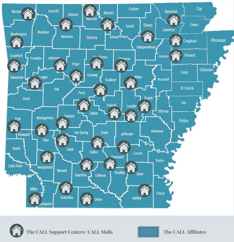 DCFS Map