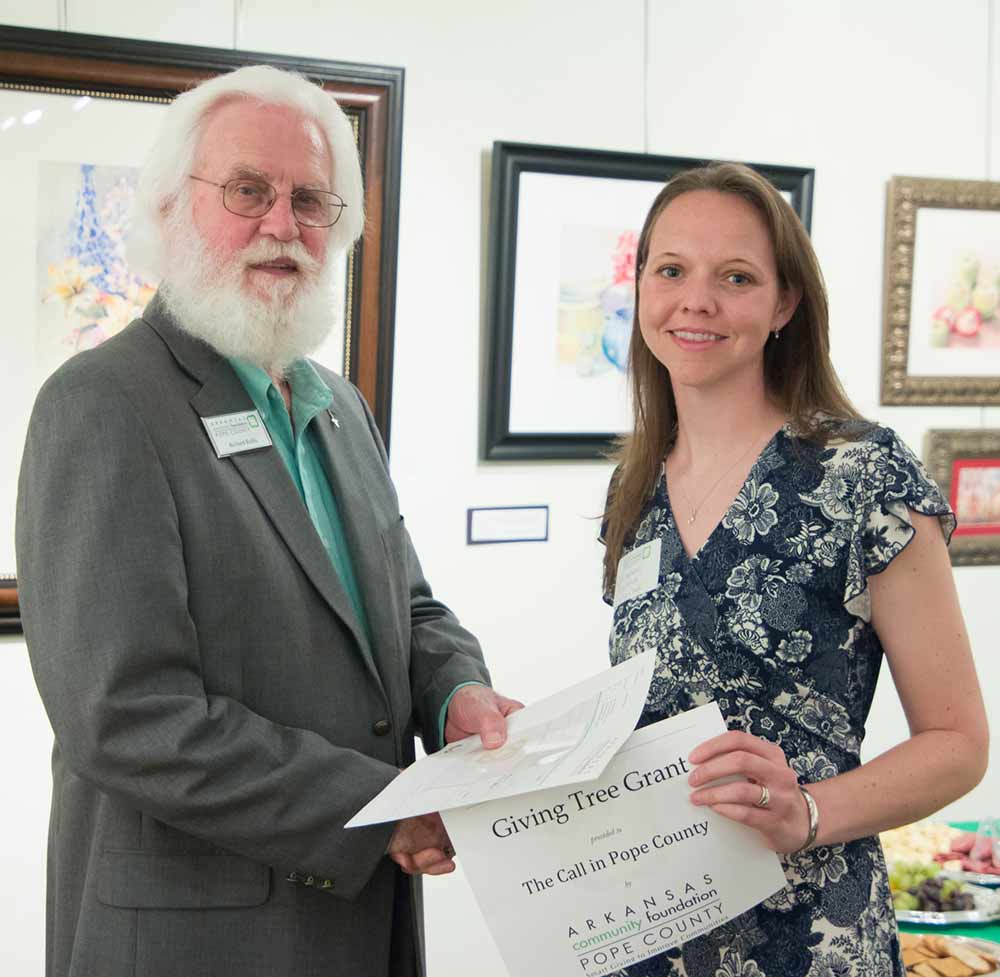 The CALL in Pope County receives a Giving Tree Grant