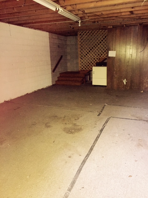 The walk-out basement will accommodate The CALL Closet, a huge blessing for our children in foster care!  